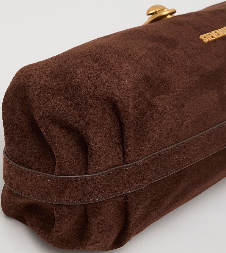 Bsuzette Women's Brown & Gold Clutch - view 4