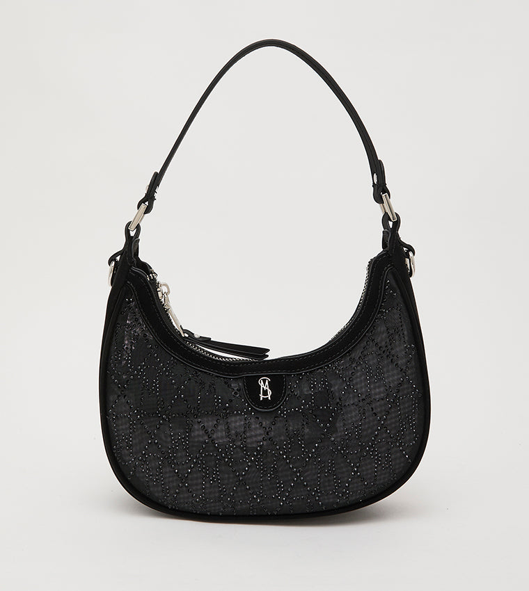 Bmeta-V Women's Black Silver Mini Bag