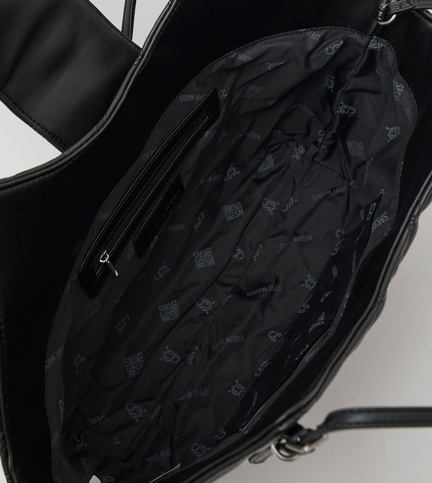 Bmckena Women's Black & Nickel Tote Bag - view 9