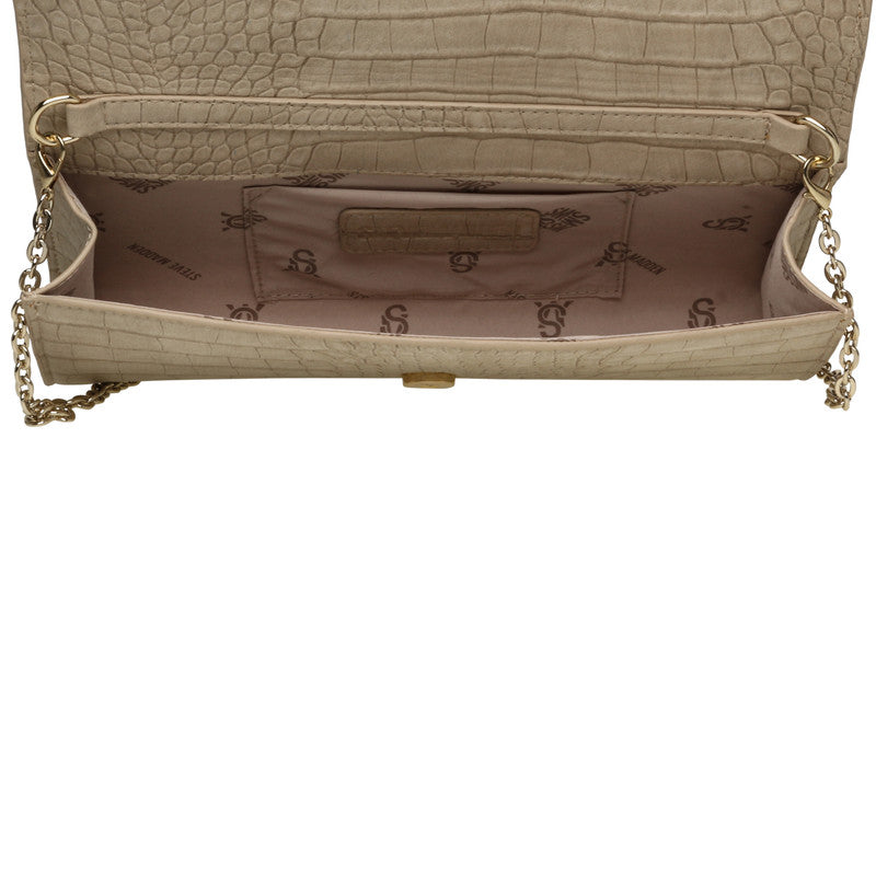 Bazalea Beige Women's Clutch - view 4