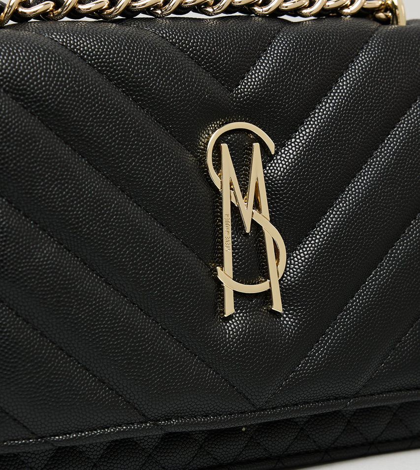 BAMARA-2 BLACK MULTICOLOR CROSSBODY