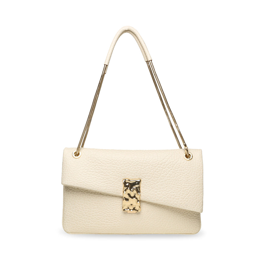 Steve Madden Dona women's bone and gold shoulder bag, detail view