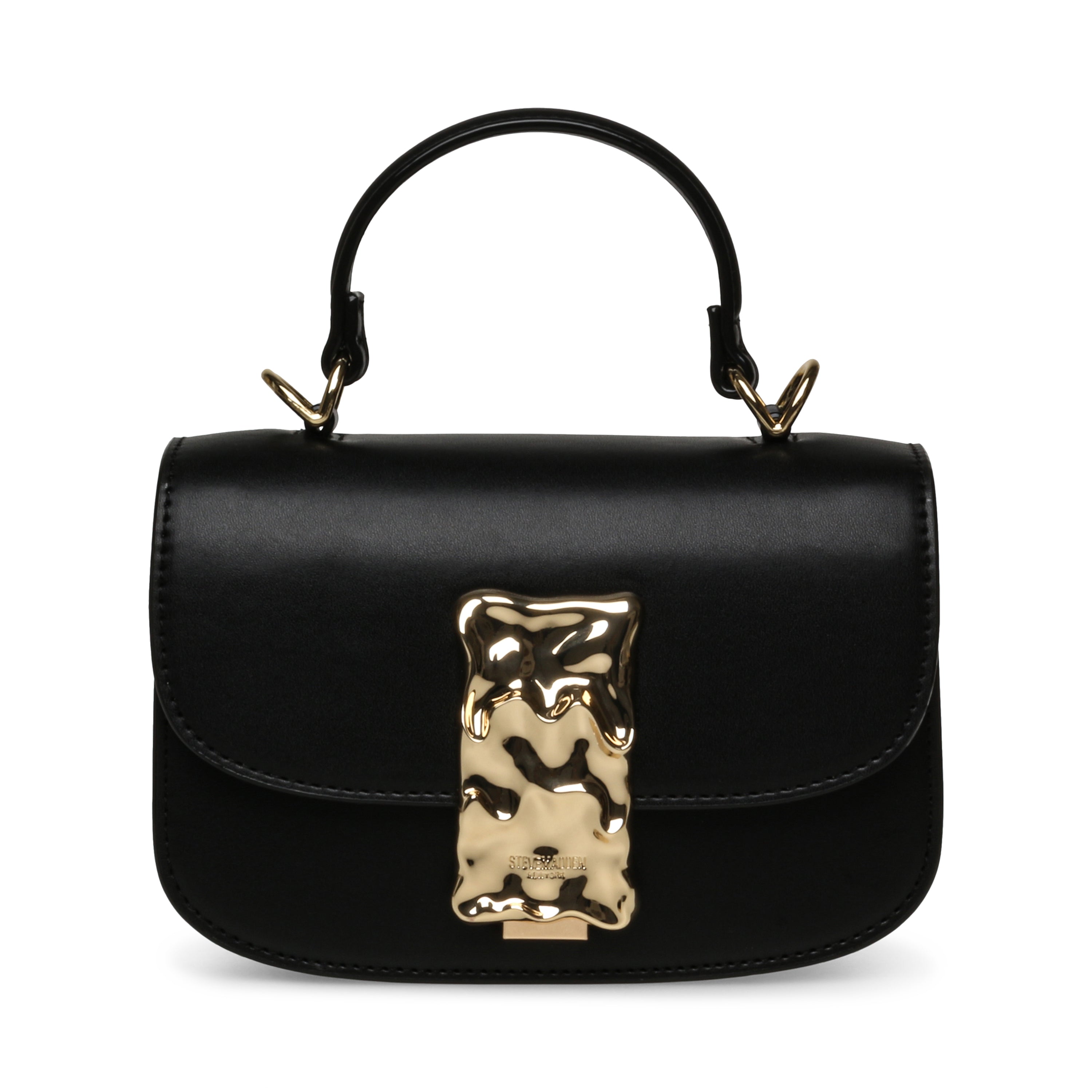 INQUE BLACK/GOLD CLUTCH