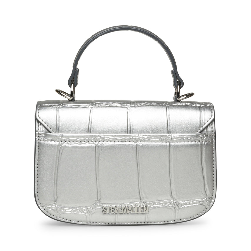 Inque-C Women's Silver Clutch - view 2