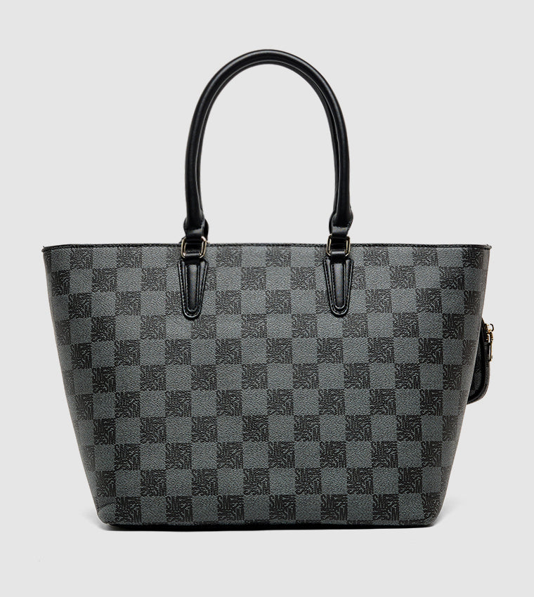 BI7006 BLACK TOTE BAG