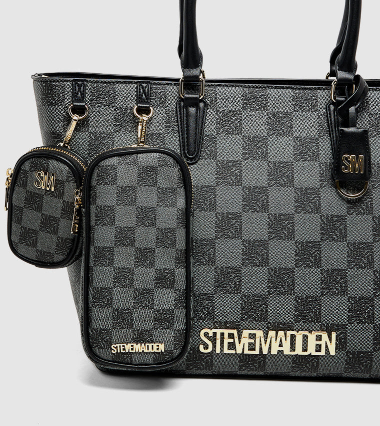 BI7006 BLACK TOTE BAG