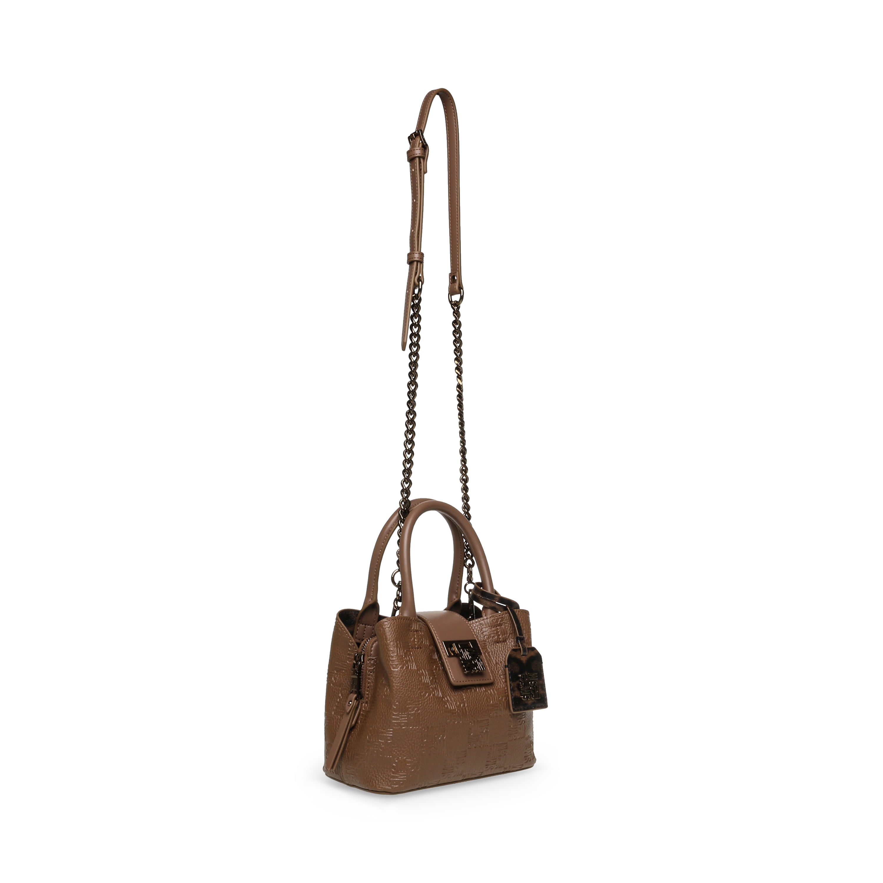 TENOR-C BROWN/BRONZE SATCHEL BAG
