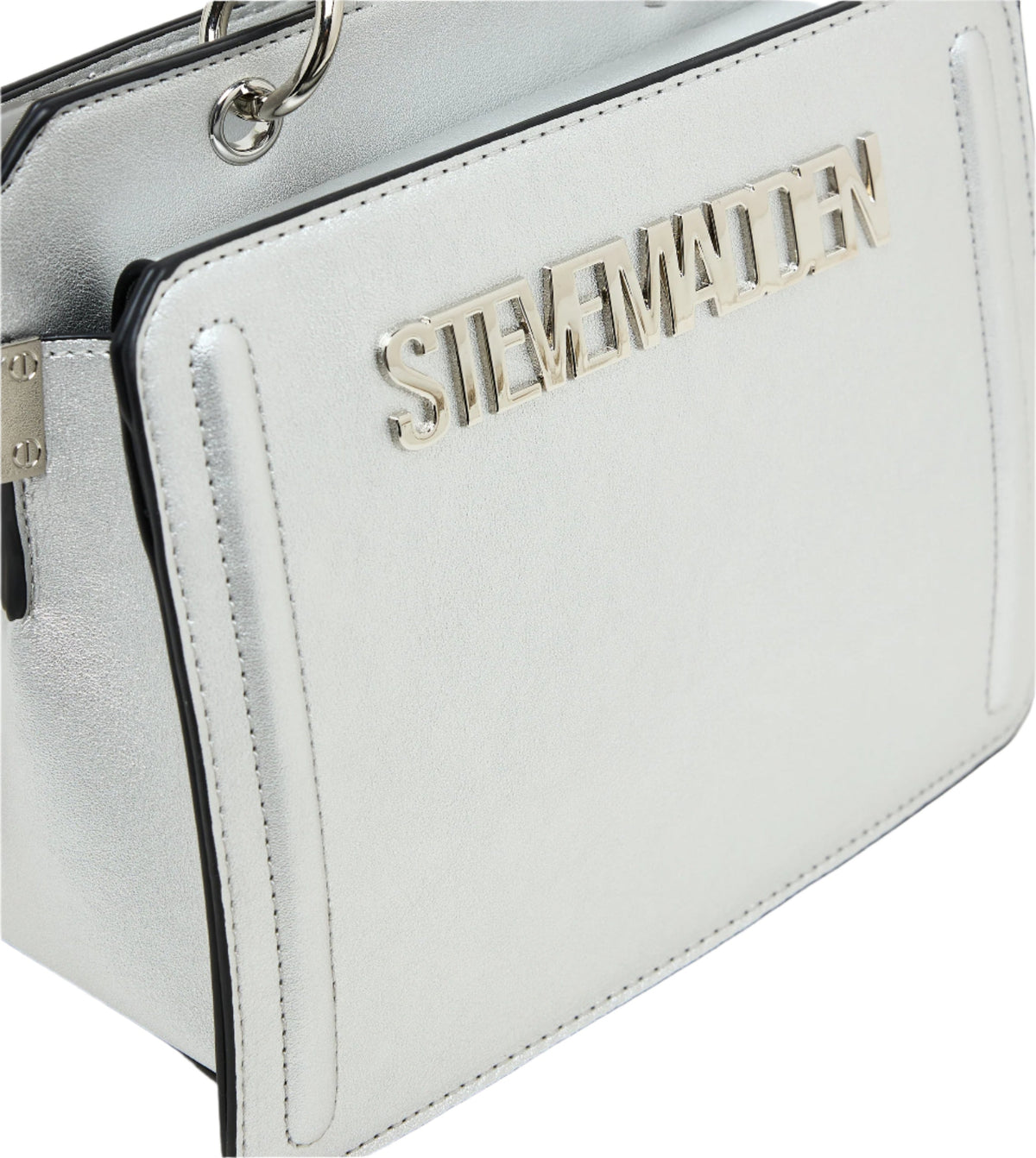 EVELYN SILVER TOTE BAG - view 5