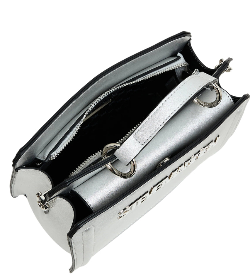 EVELYN SILVER TOTE BAG - view 4