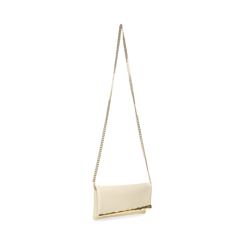 MAL BONE/GOLD CLUTCH