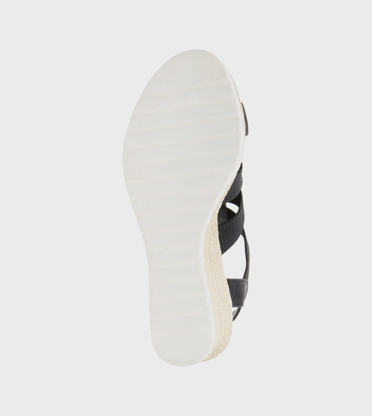 Riches Women's Black Leather Sandals - view 5