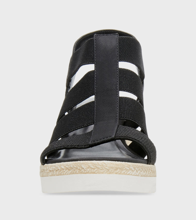 Riches Women's Black Leather Sandals - view 4