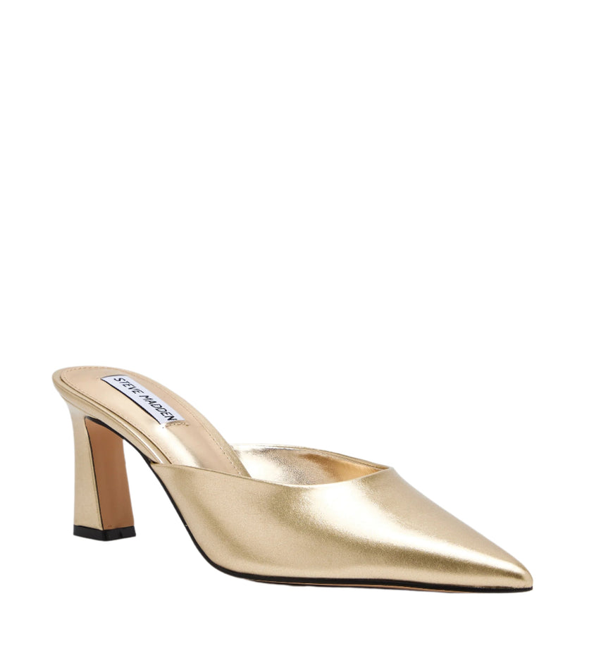 EMMIE GOLD HEELS - view 2