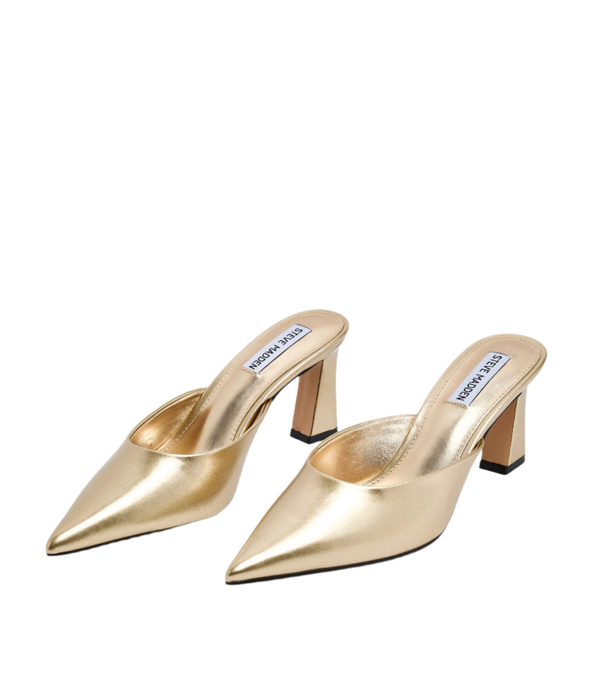 EMMIE GOLD HEELS - view 4