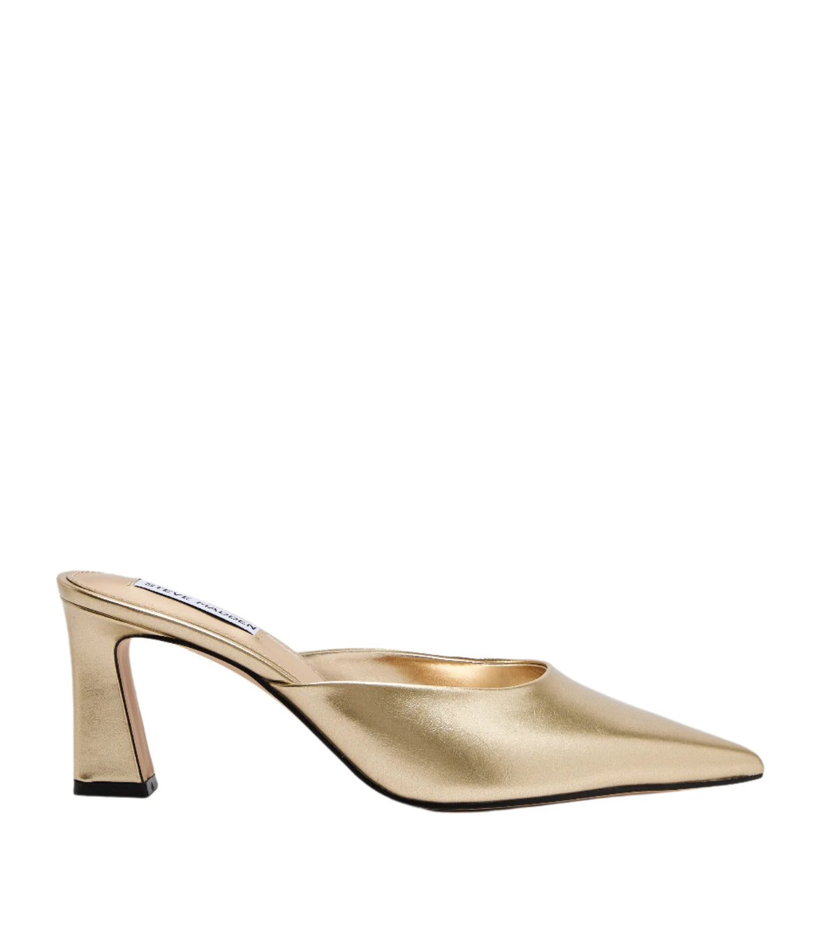 EMMIE GOLD HEELS