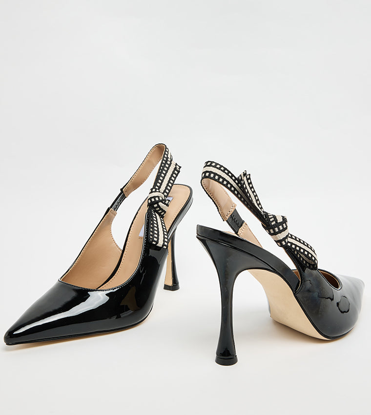 Bri Women's Black Patent Mules - view 5