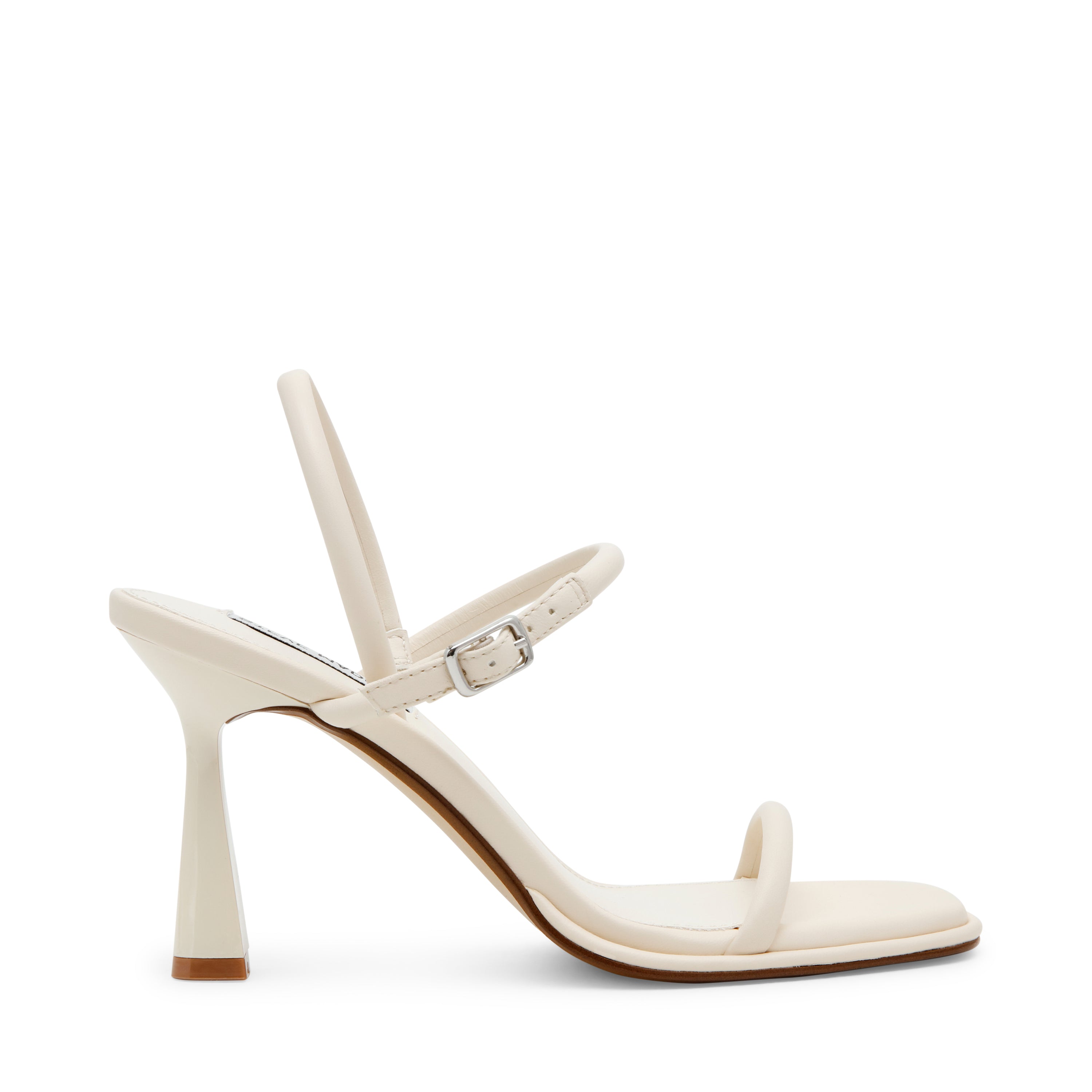 ZENN BONE LEATHER HEELS