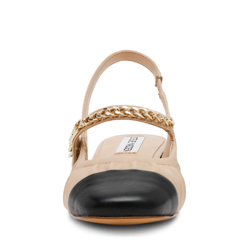 Sideline Women's Black/Tan Heels - view 3