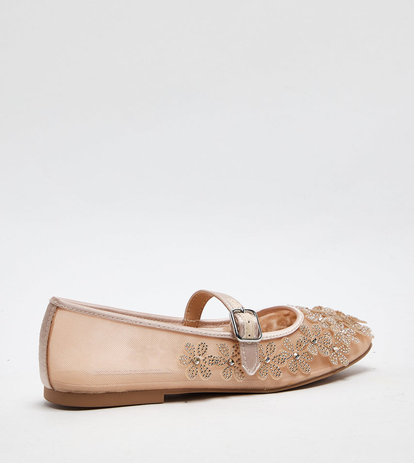 Wildlife Women's Beige Ballet Flats - view 3
