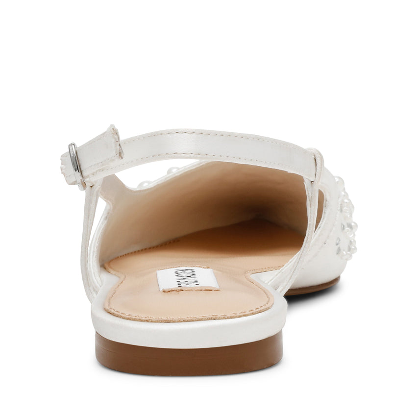 LAYOVER IVORY BALLET FLATS