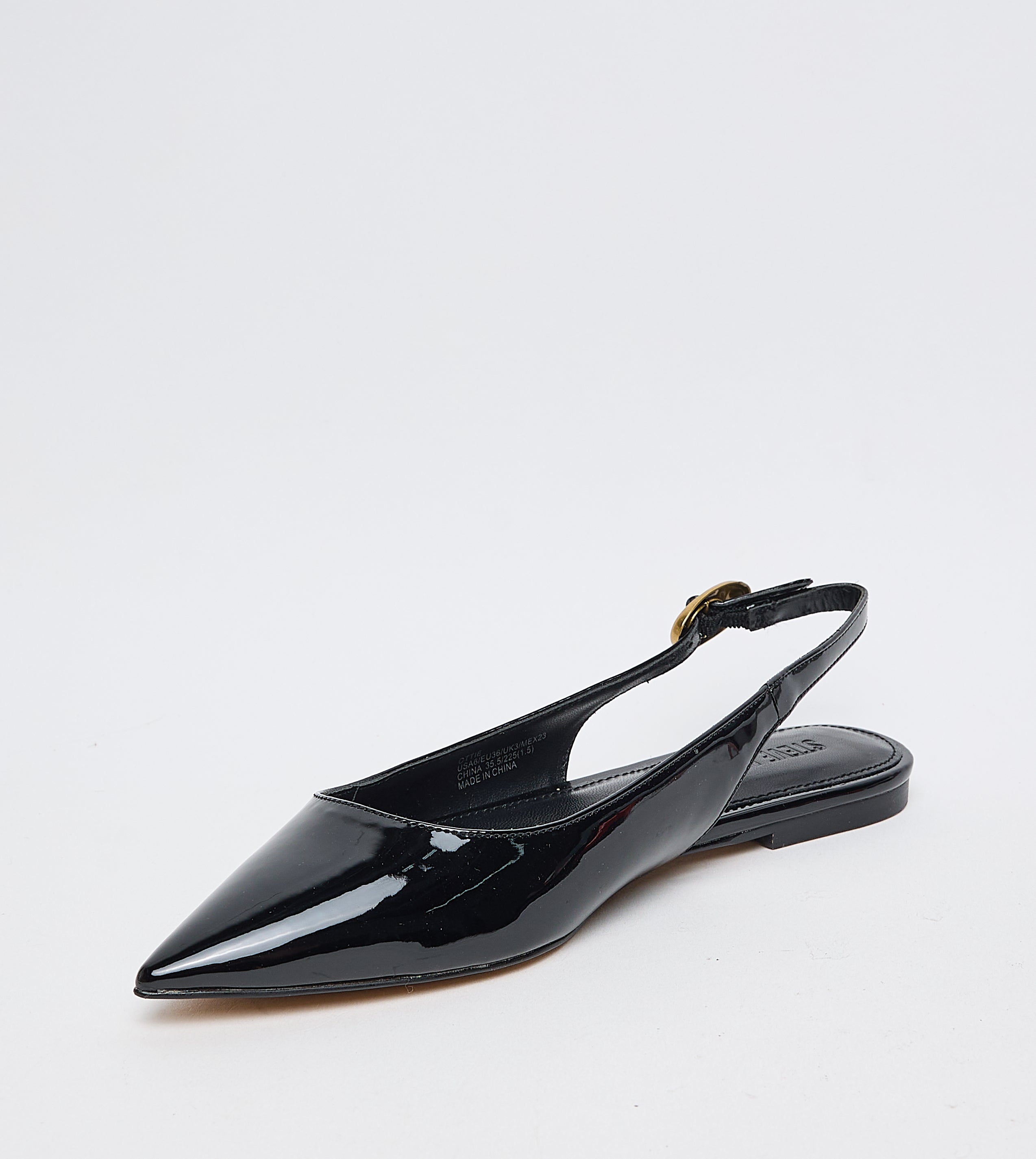 Ottie Women's Black Flat Sandals