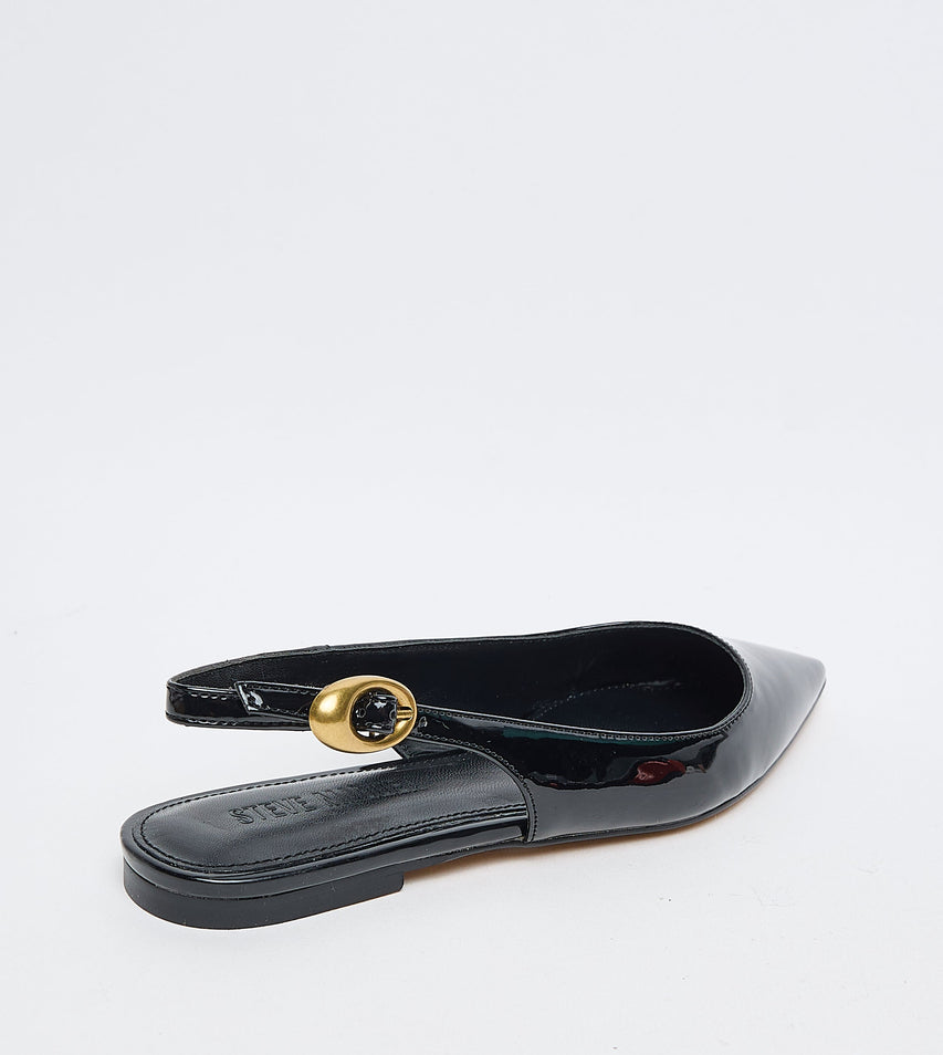 Ottie Women's Black Flat Sandals