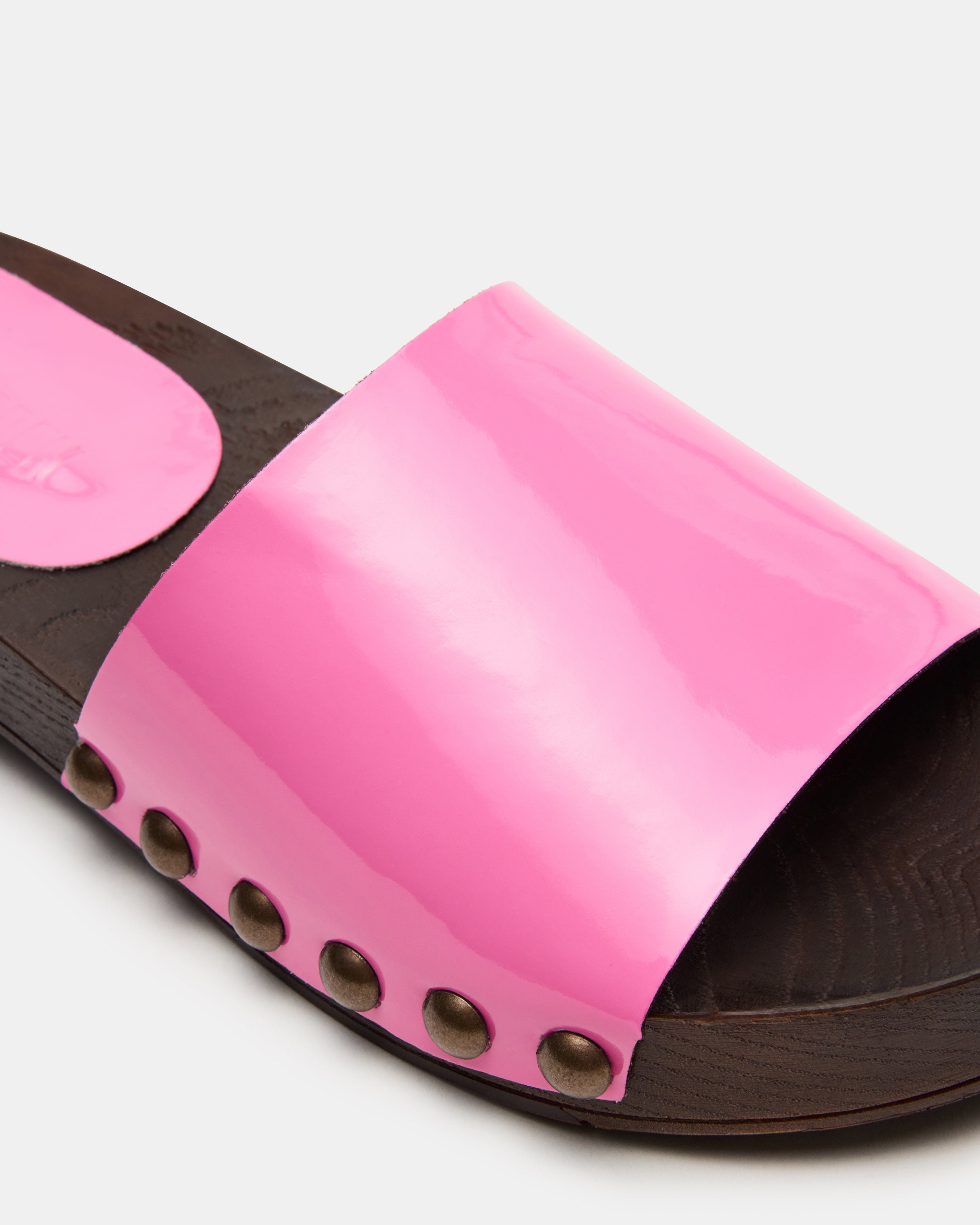Cento Women's Pink Patent Flat Sandals - view 5