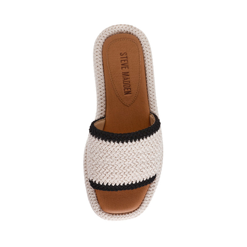 Steve Madden Beachy-W women's multicolour flat sandals, front view