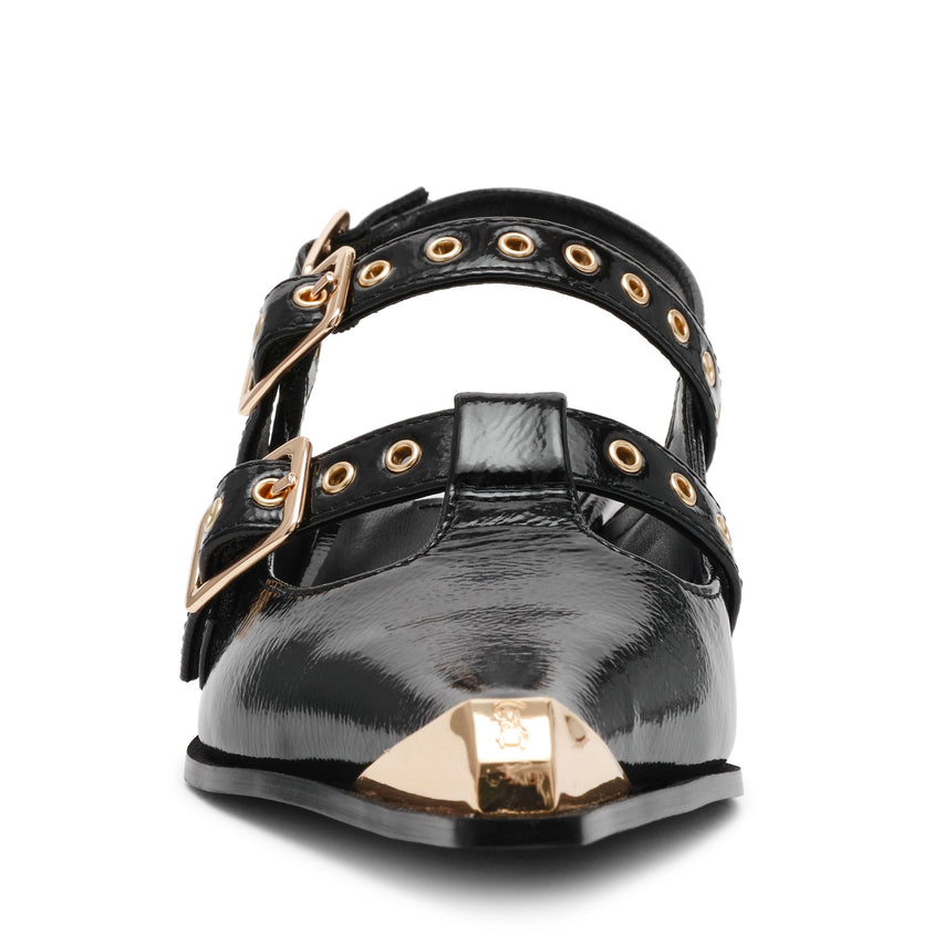 Galactia Women's Black Flat Sandals - view 3