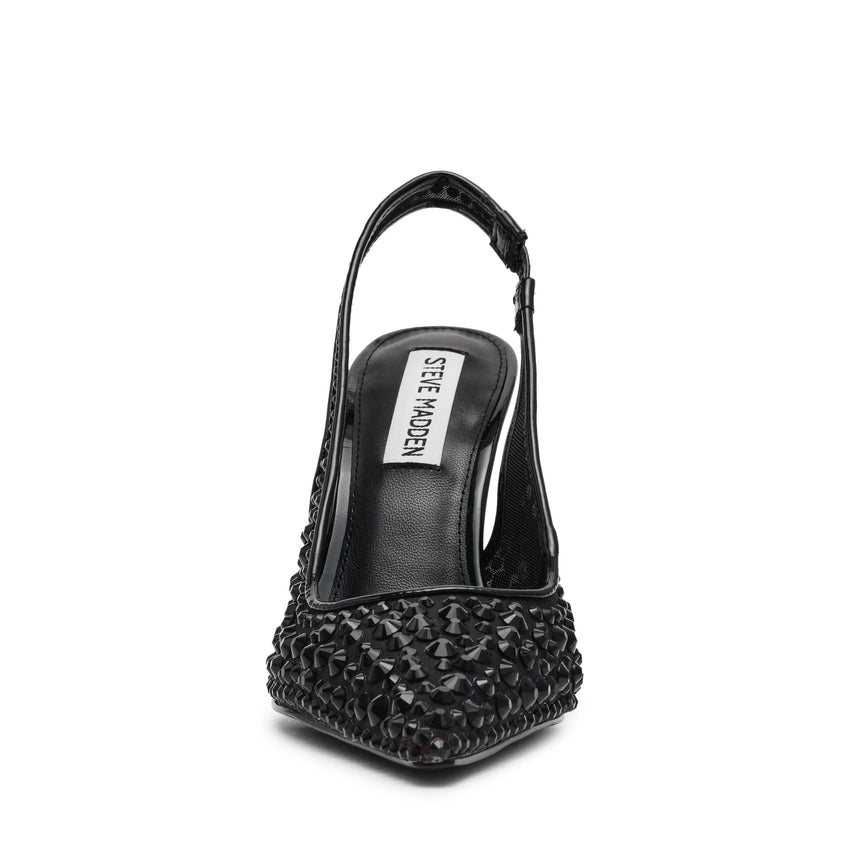 Steve Madden Reyes-R Women's Black Heels, product image 5 - view 5