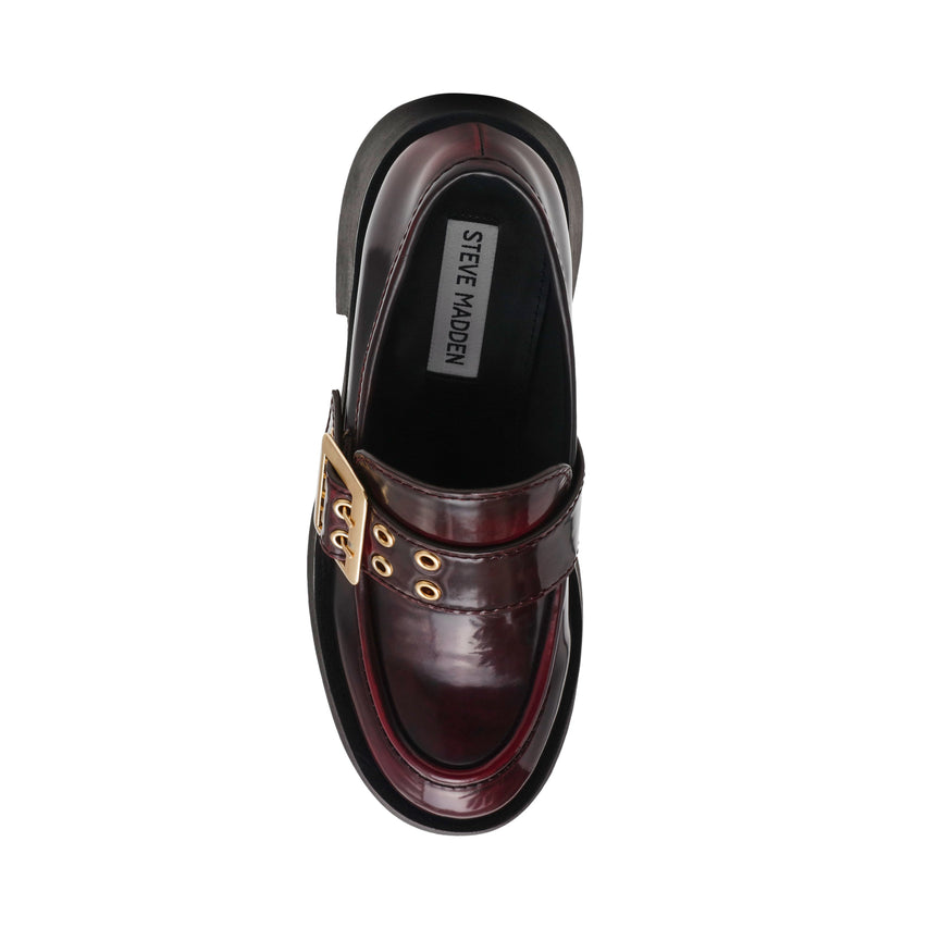 Bridgeton Women's Wine Action Leather Shoes - view 4