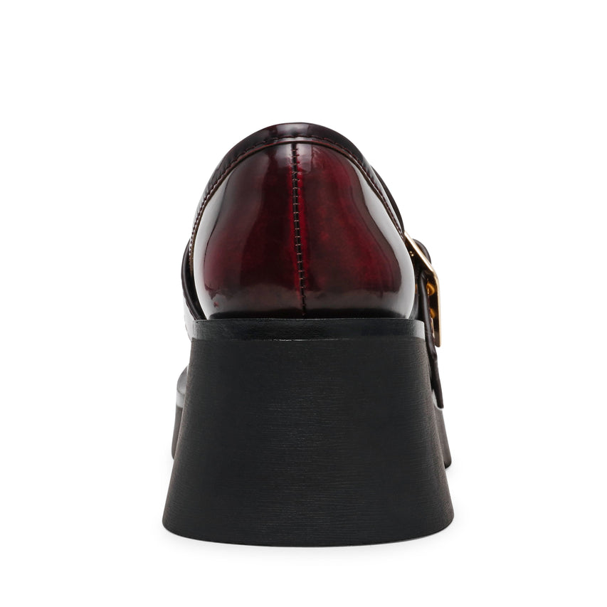 Bridgeton Women's Wine Action Leather Shoes - view 5