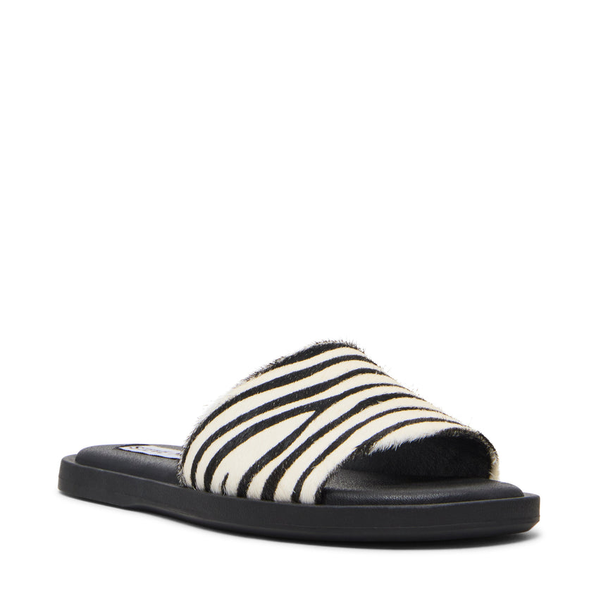 Kaya-L Women's Black/Zebra Sandals