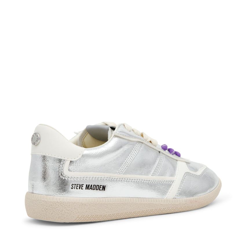 Augustine Women's Silver Sneakers - view 2