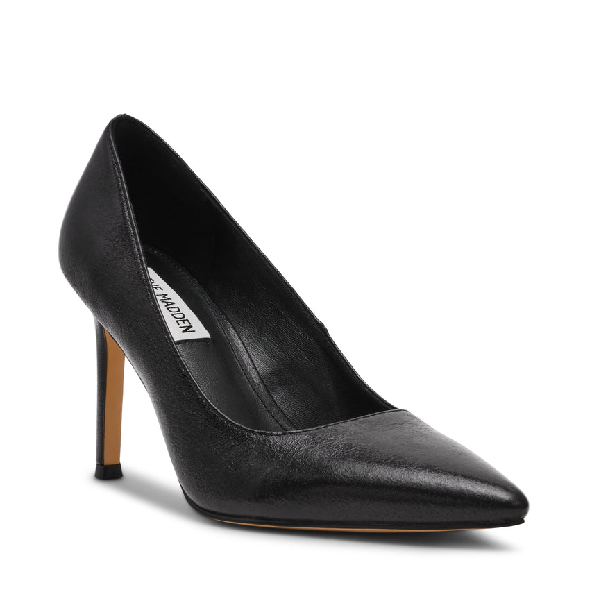 Secured Women's Black Pumps