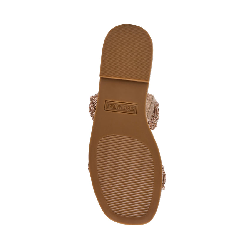 Nyssa Women's Rose Gold Flat Sandals — alternate view 8