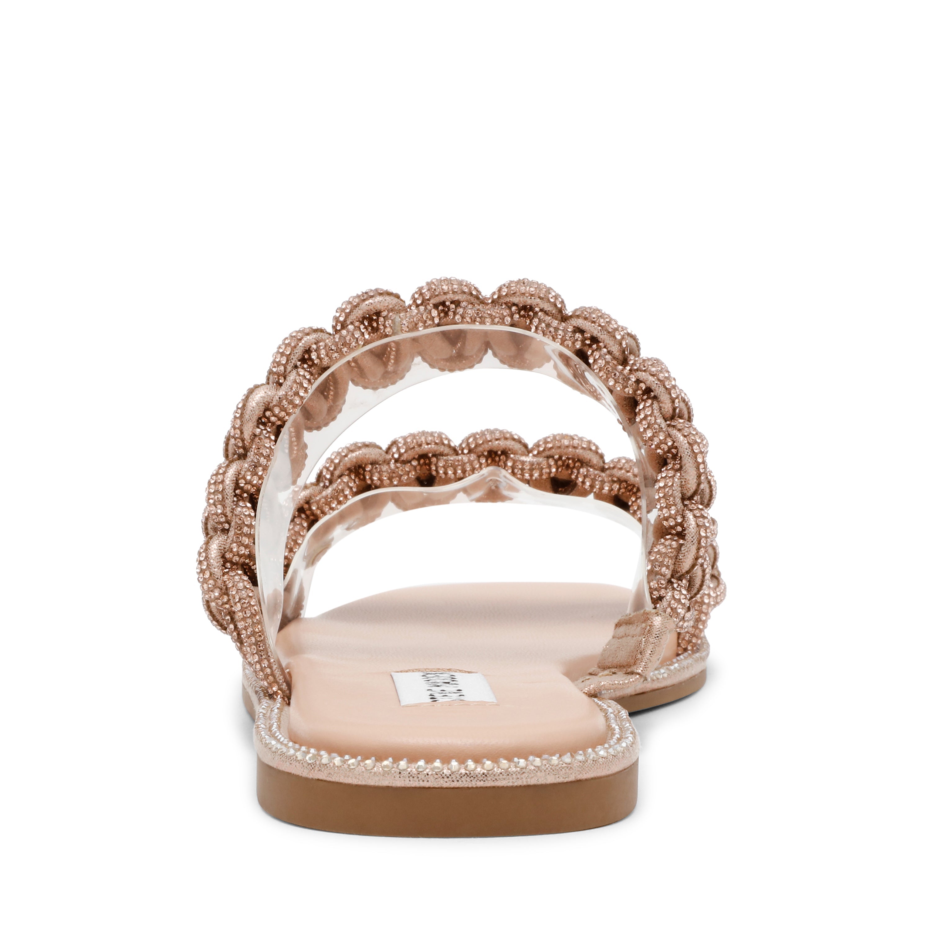 Nyssa Women's Rose Gold Flat Sandals — alternate view 5