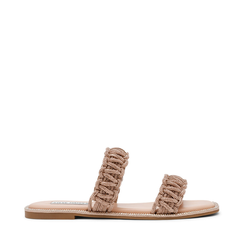 Nyssa Women's Rose Gold Flat Sandals — alternate view 7