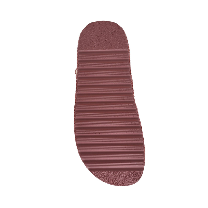 Bigmona Women's Dusty Pink Flat Sandals - view 8