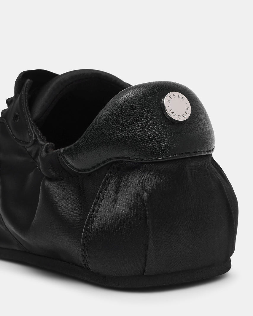 Artiste Women's Black Satin Sneakers - view 3