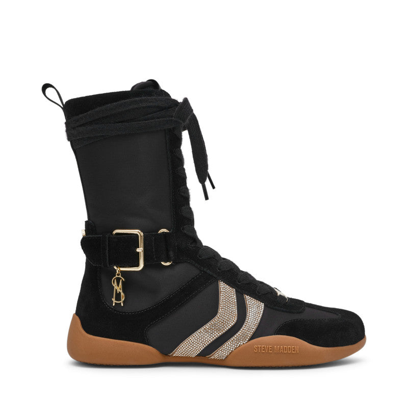 Bently Black Women's High Top Sneakers