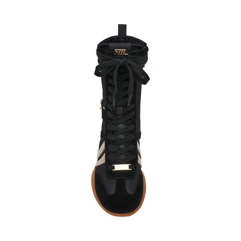 Bently Black Women's High Top Sneakers