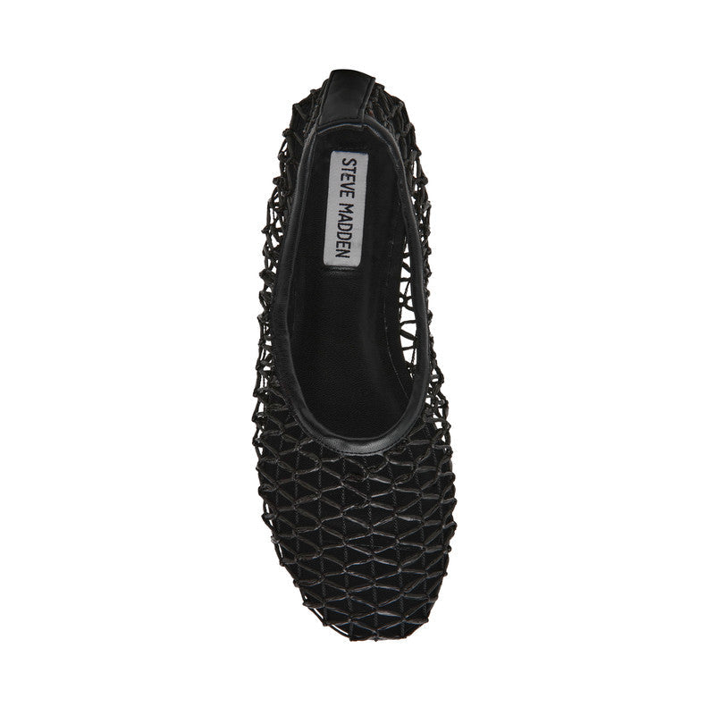 Meadow-W Black Women's Ballerinas — detail view