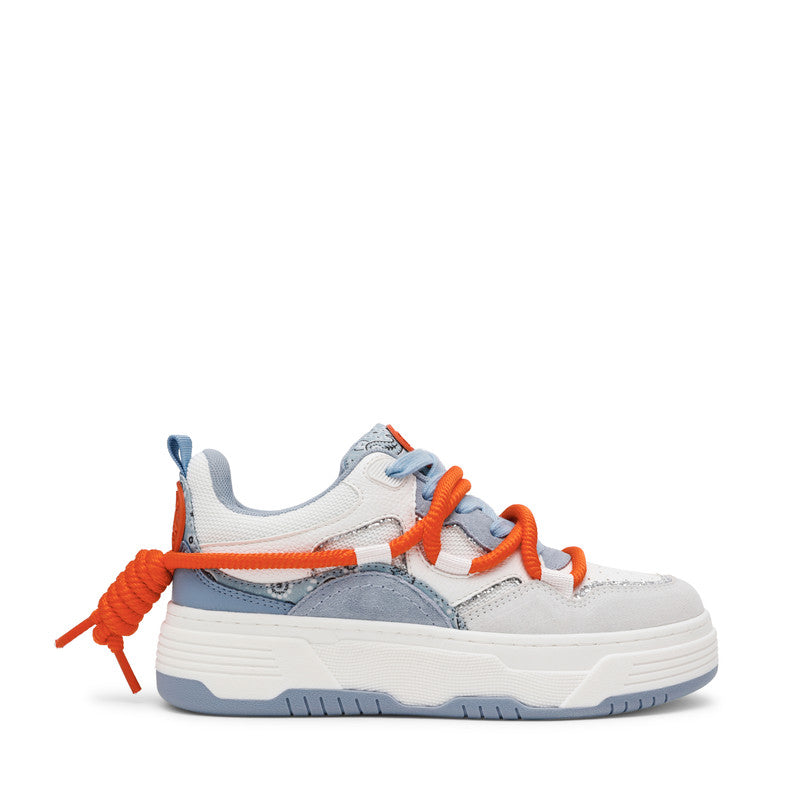 Steve Madden Brouhaha Multicolor Women's Low Top Sneakers with mixed-colour design finish - view 2