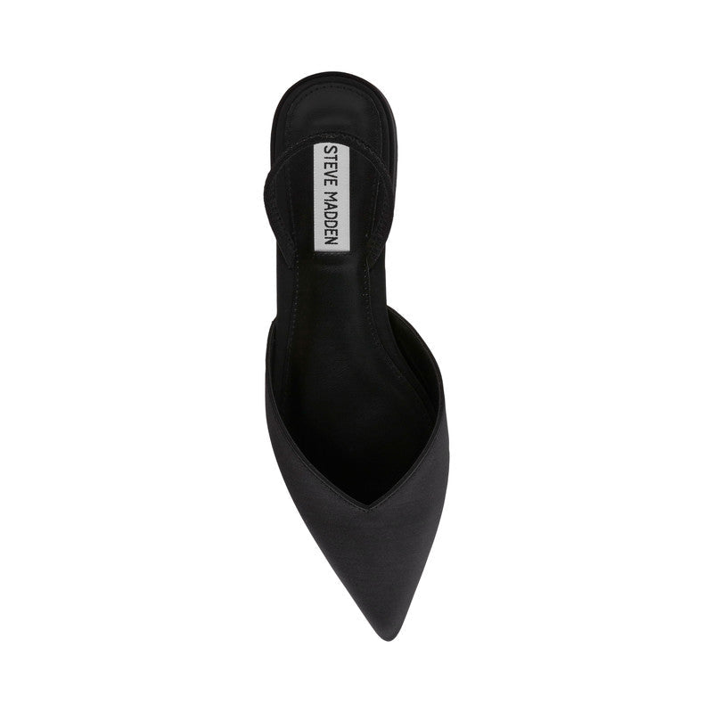 Sierra Ave Black Women's Flat Sandals