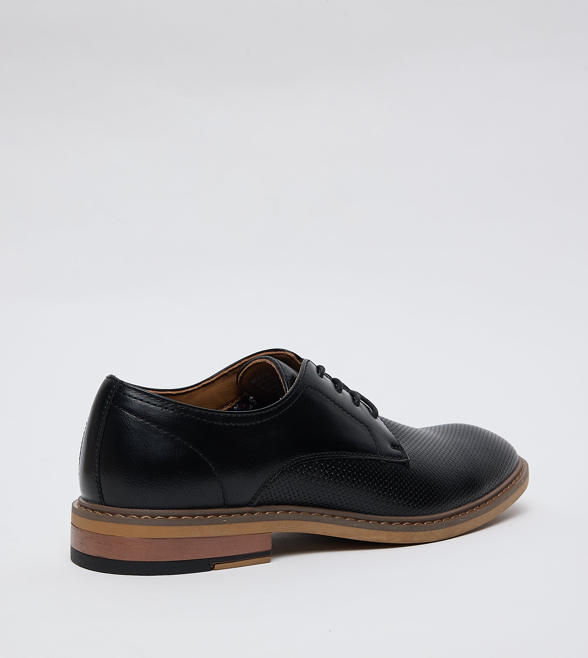 Mevester Men's Black Dress Shoes - view 2