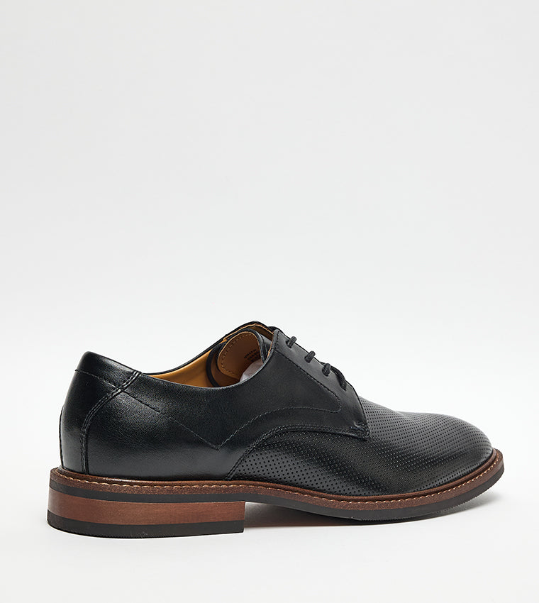 Mmakai Black Men's Formal Lace-Up Shoes - view 3