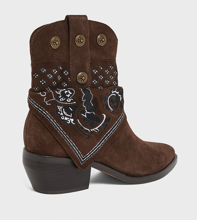 Mekala Dark Brown Women's Boots - view 2