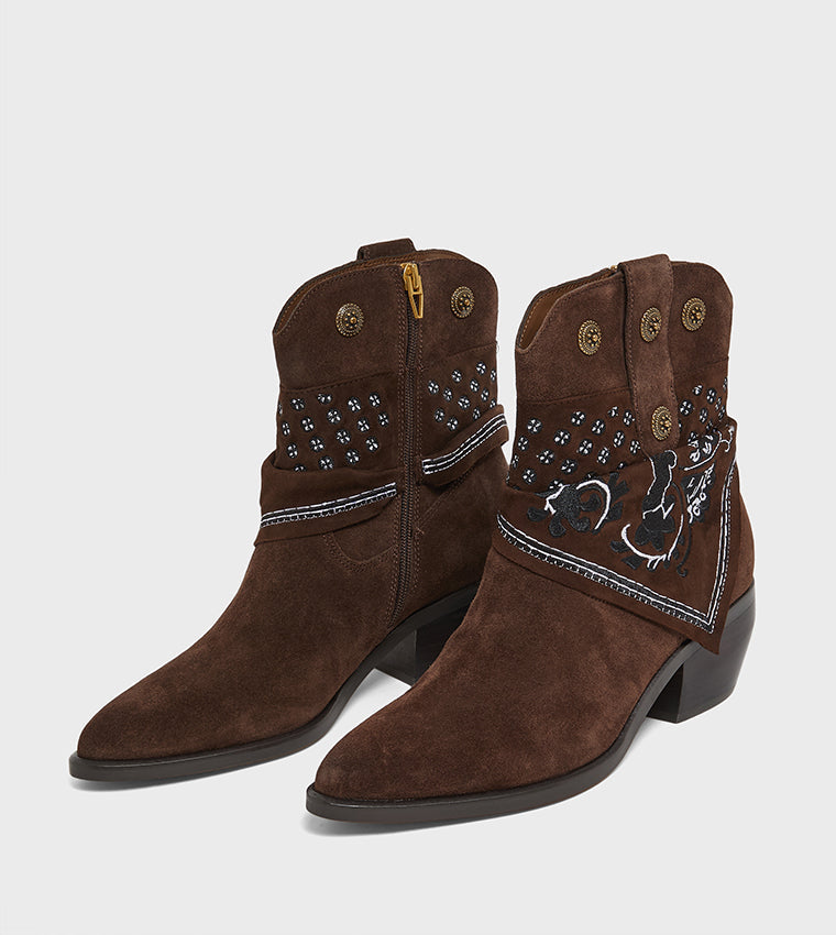 Mekala Dark Brown Women's Boots - view 4