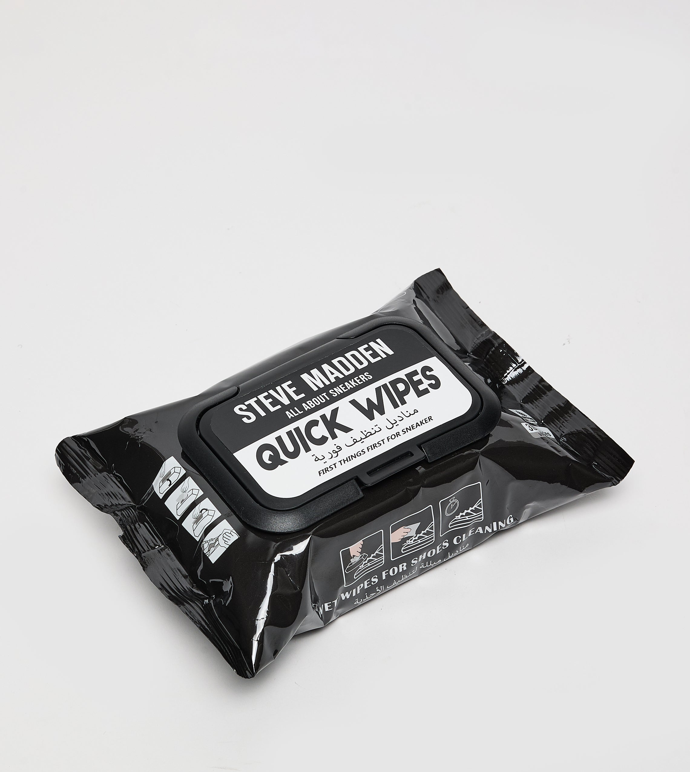 SHOE CLEANING WIPES TRANSPARENT